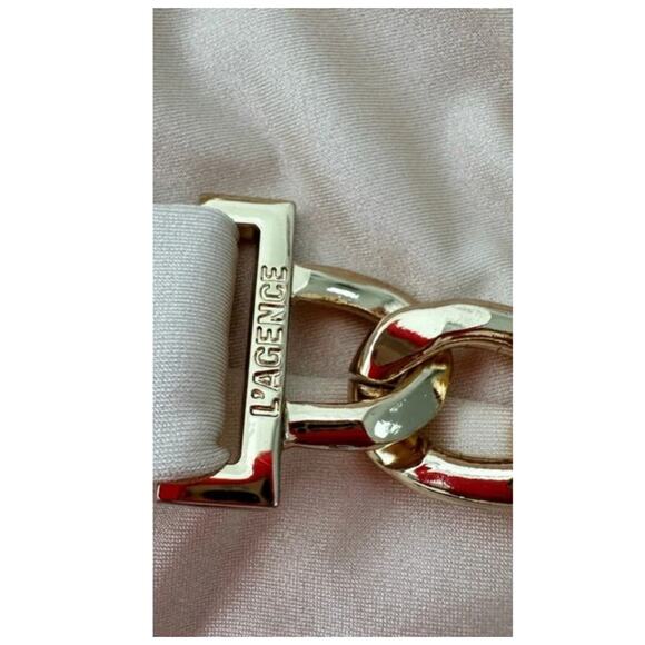 L'Agence Leila Belted Halter One-Piece Swimsuit Size XL - Picture 6 of 12